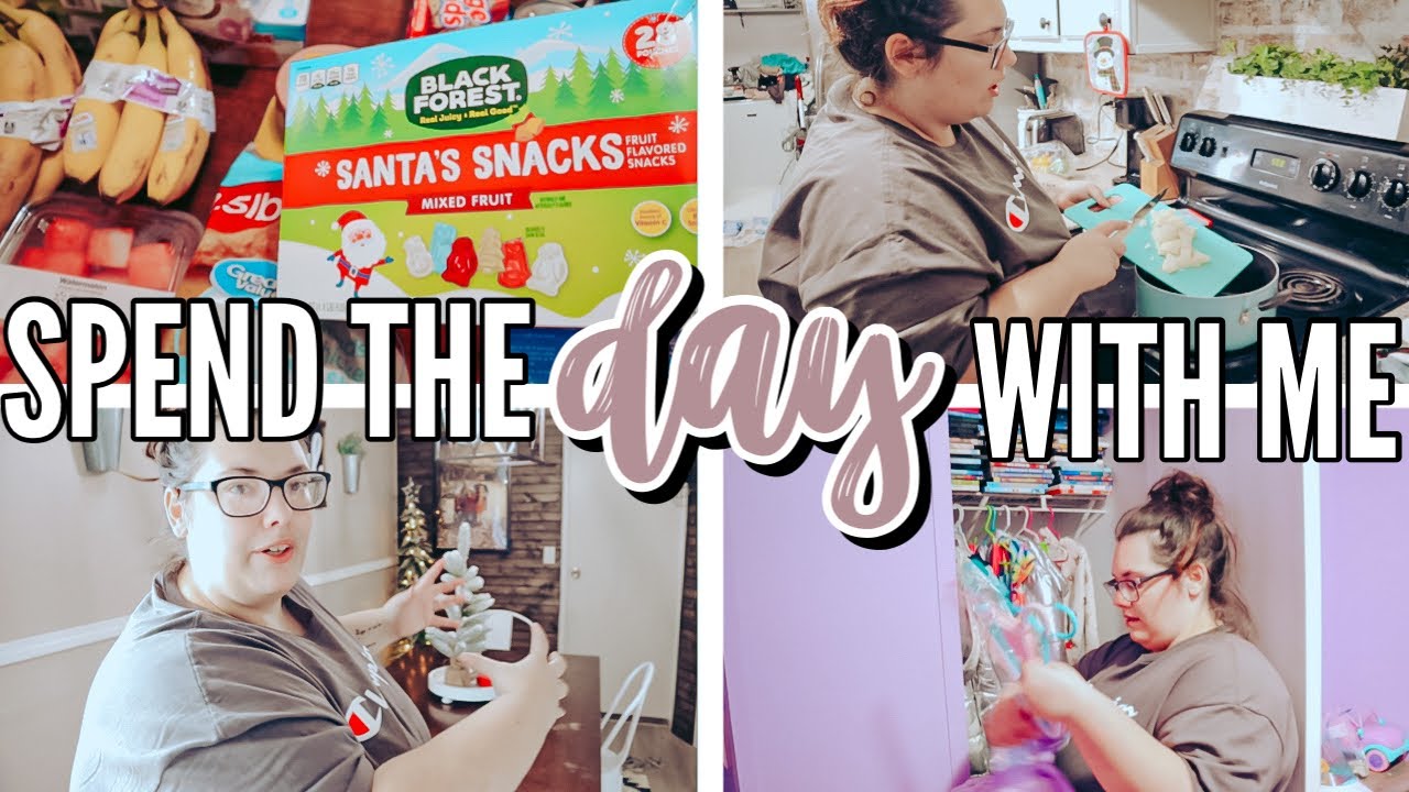 SPEND THE DAY WITH ME | mobile home homemaking | large family grocery haul | DAY IN THE LIFE