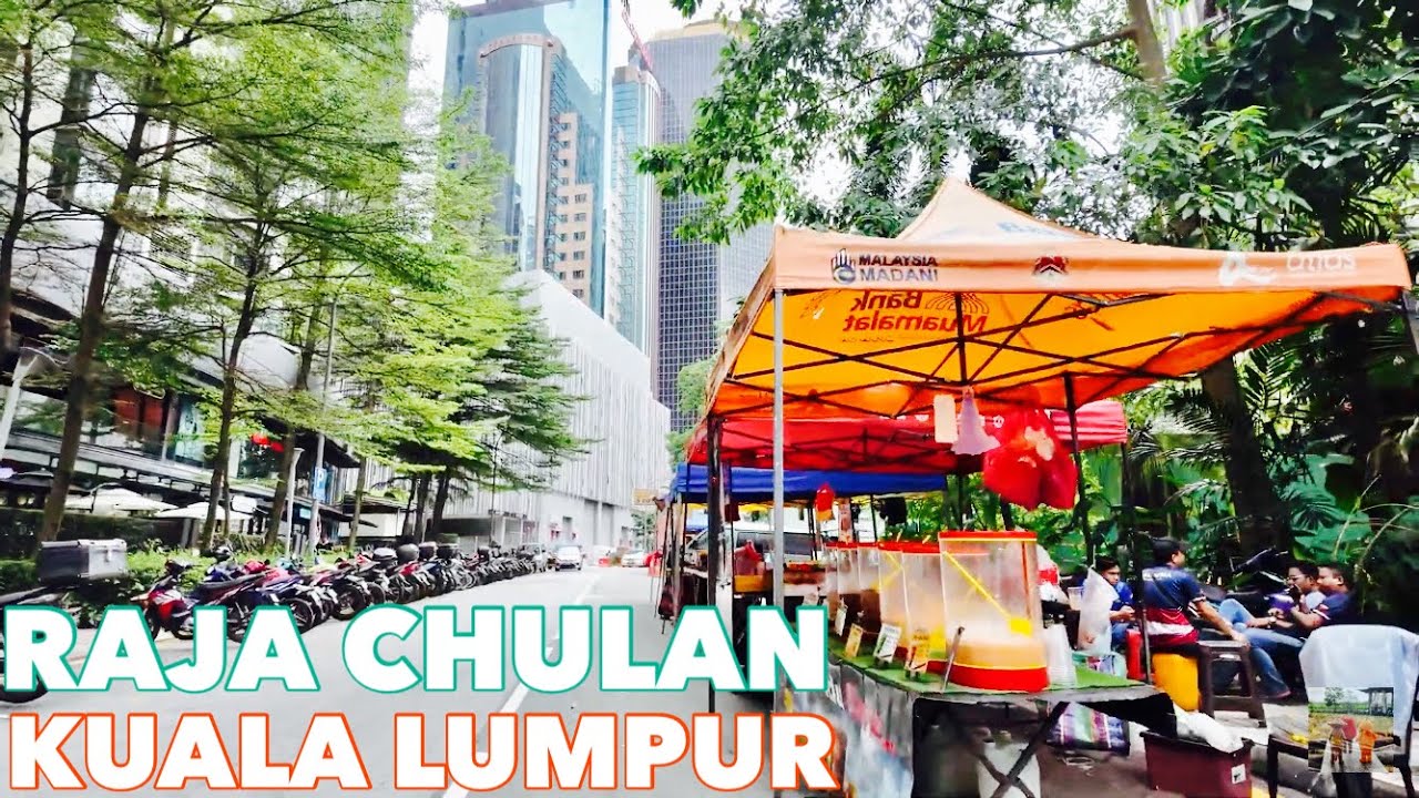 🇲🇾4K｜Walking around Raja Chulan station - Jalan Tengah, Sultan Ismali & Perak Rd - Kuala Lumpur tour