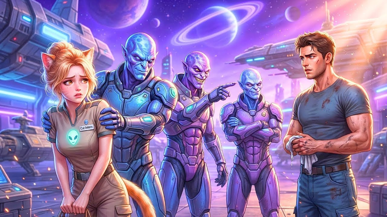 Aliens schieben einen Praktikanten zur Strafe einem „feigen Mechaniker“ zu – ohne zu wissen, dass...