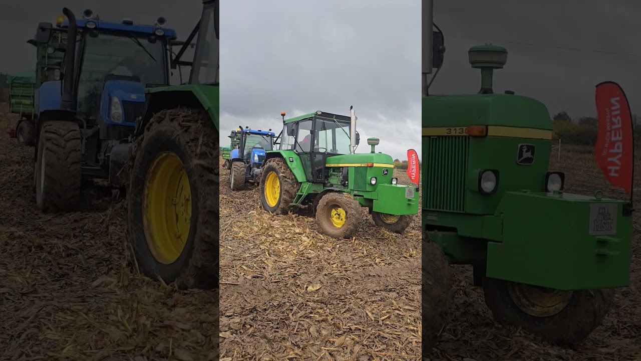 Trudne warunki na Dniach Kukurydzy #mafiasolec #farming #mst #johndeere #newholland #viral