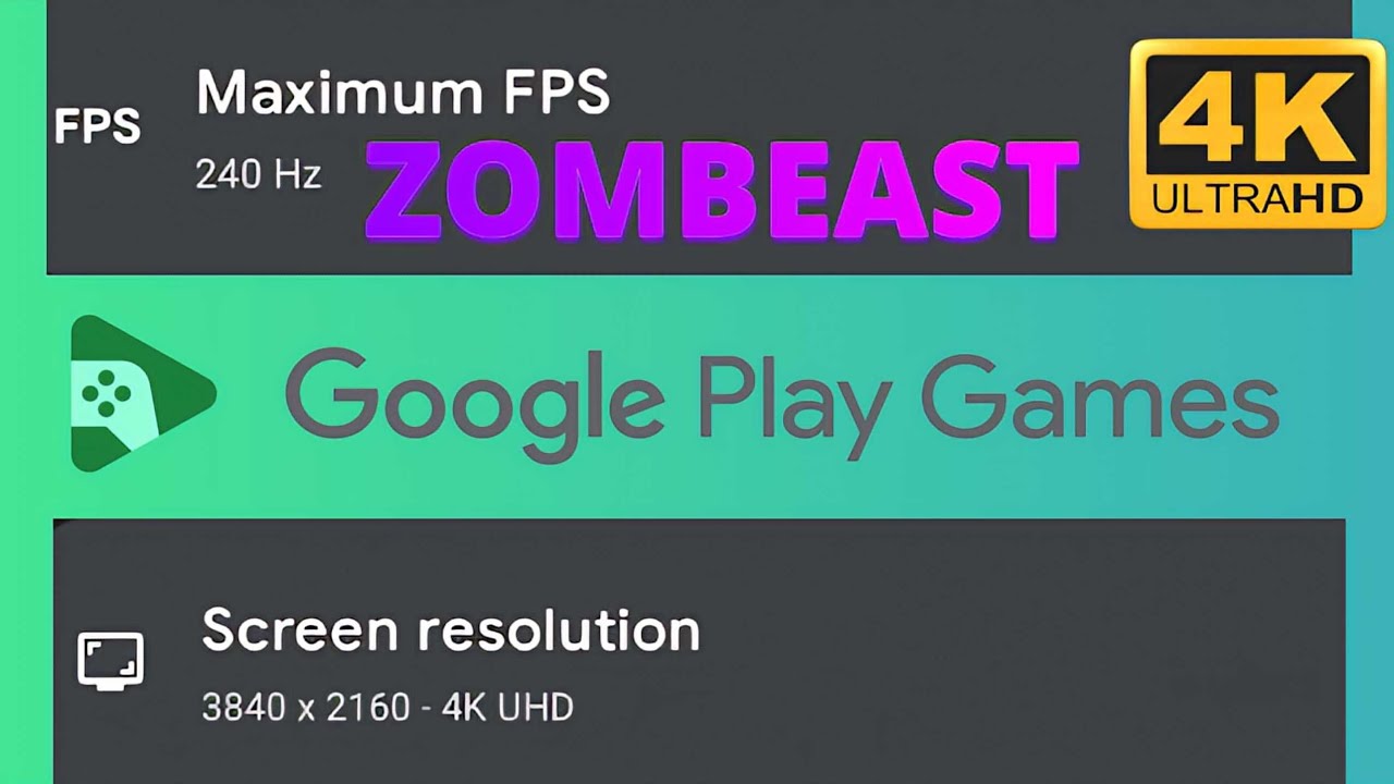 ZOMBEAST: FPS ZOMBIE SHOOTER | 4KUHD 240FPS | GOOGLE PLAY GAMES