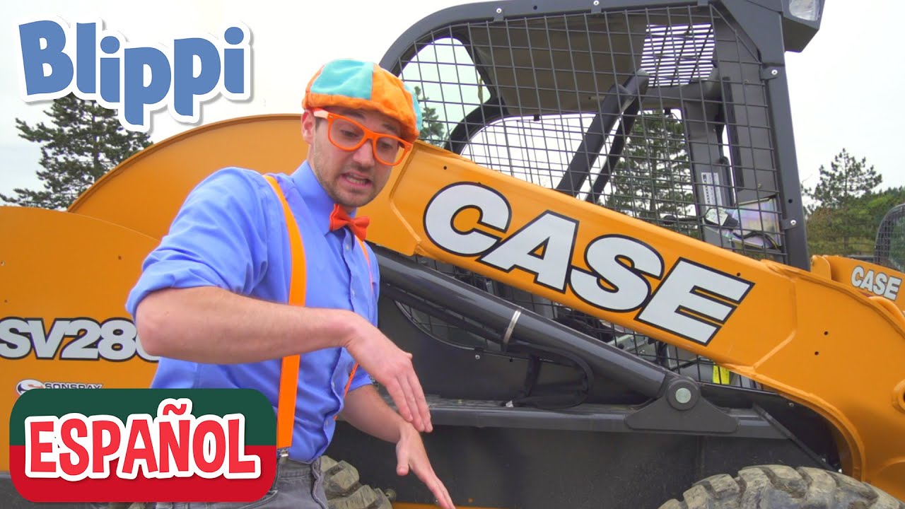 Carguero con Blippi | Videos de veh&iacute;culos para ni&ntilde;os | Aprende con Blippi