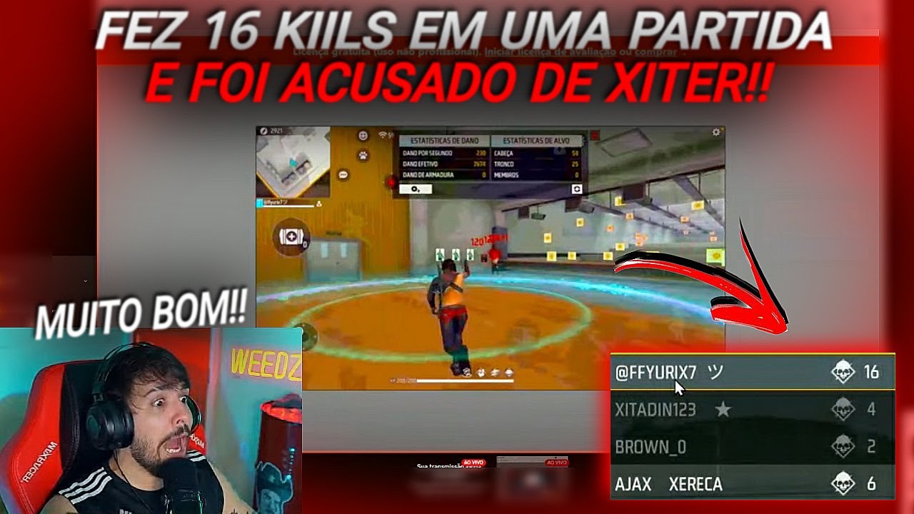 O IRMÃO DESSE MOBILE QUE FEZ 16 KIILS EM UMA SALA ENTROU NA CALL E ABRIU TELA PRA PROVAR SER LIMPO!!