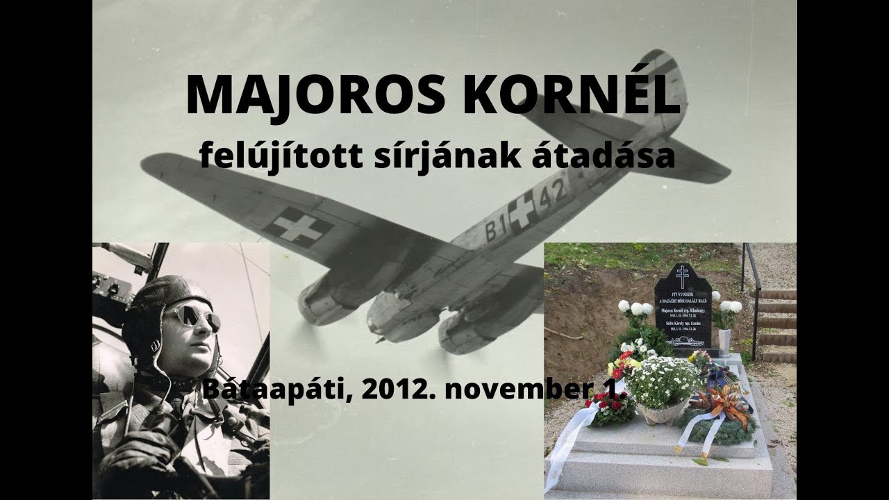 Bátaapáti felújított hadisírok ünnepélyes átadása 2012. november 1.