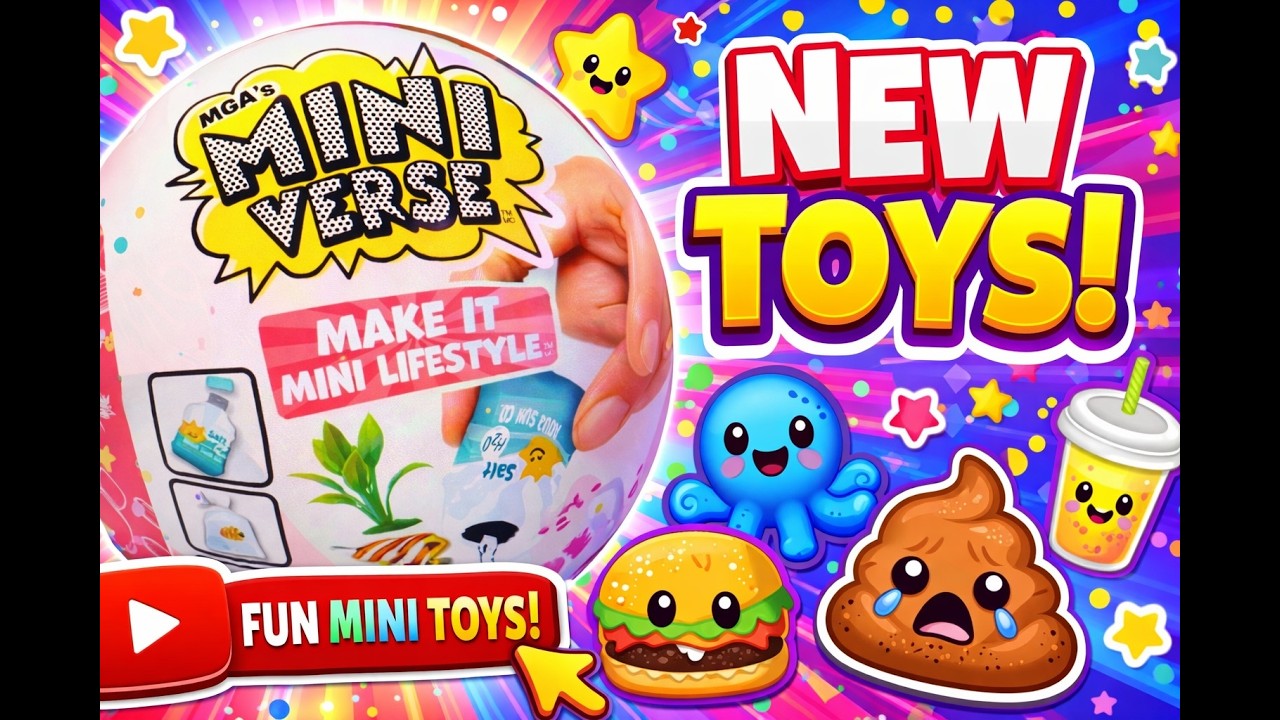 Mini Verse Mystery Ball! 🎁 | Kids Toy Surprise