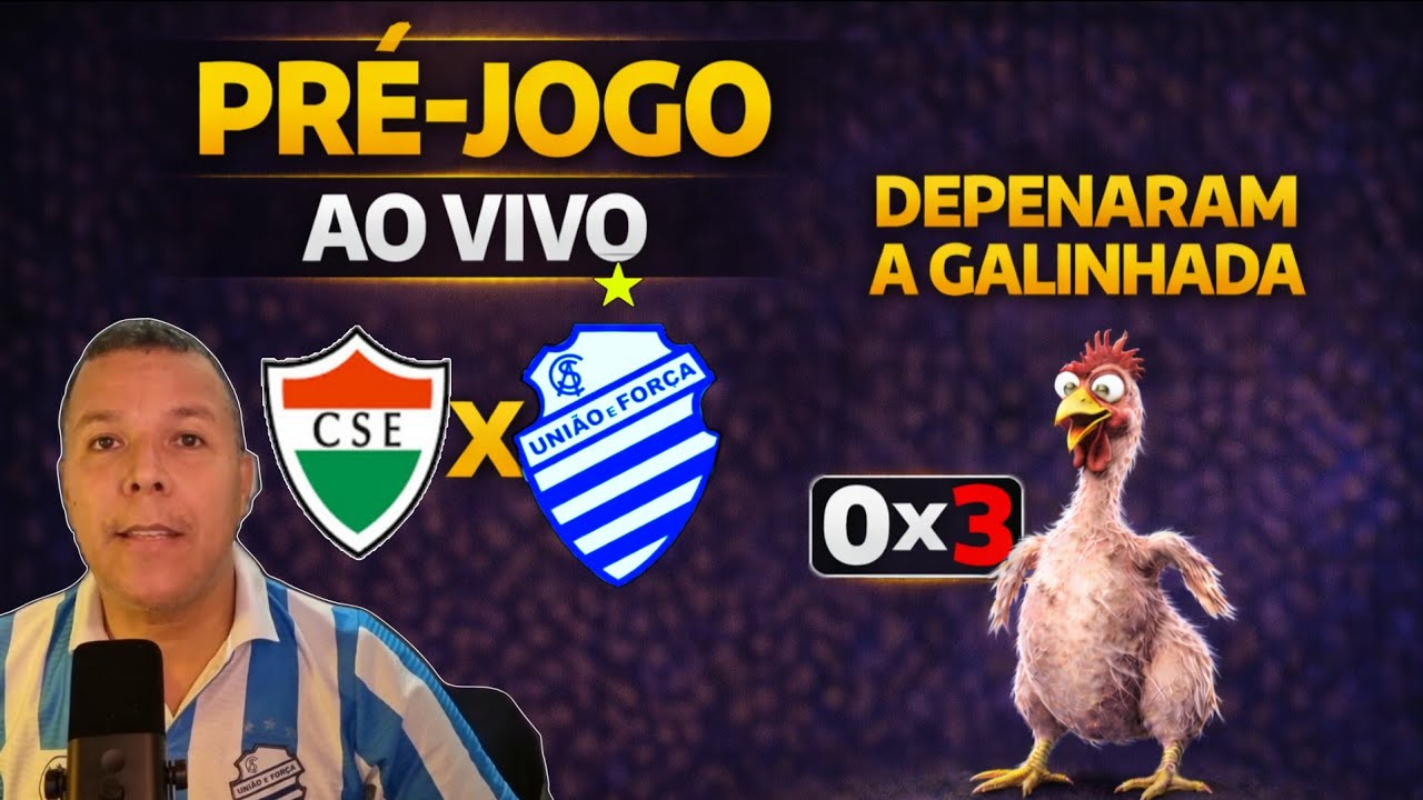 CSE X CSA PRÉ JOGO AO VIVO | DEPENARAM A GALINHADA!