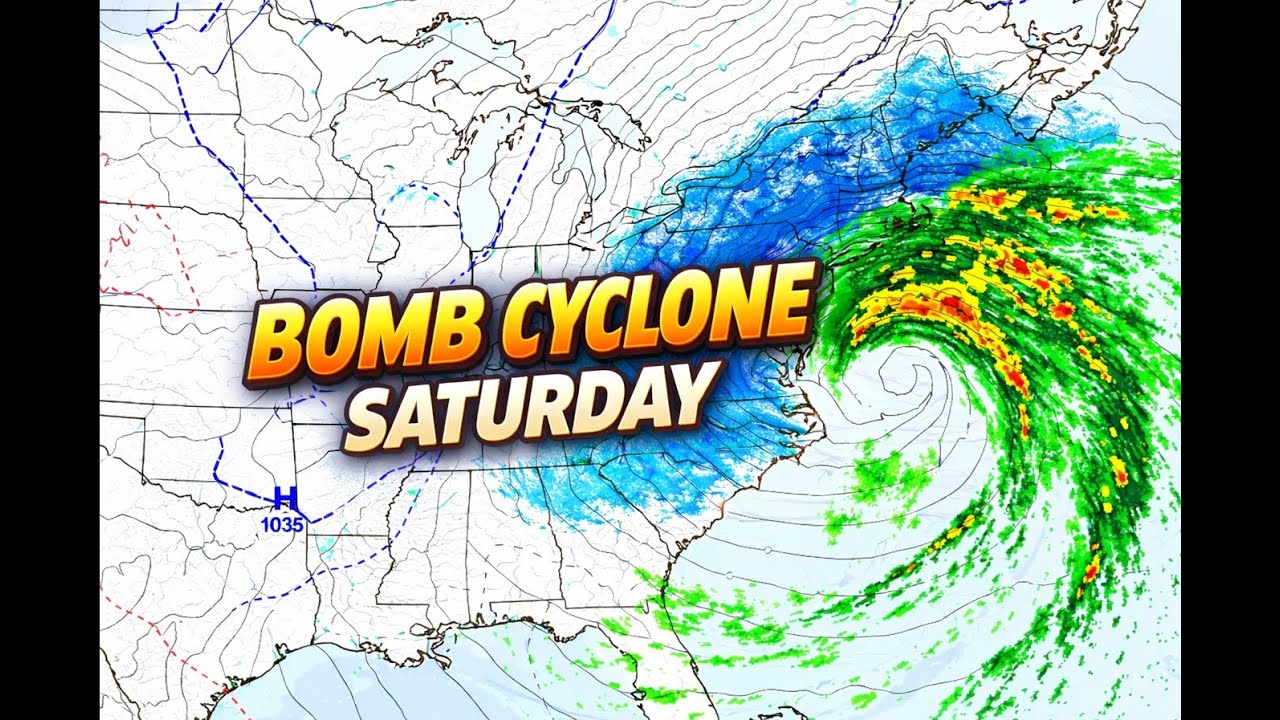 Bomb Cyclone Saturday for the Carolinas