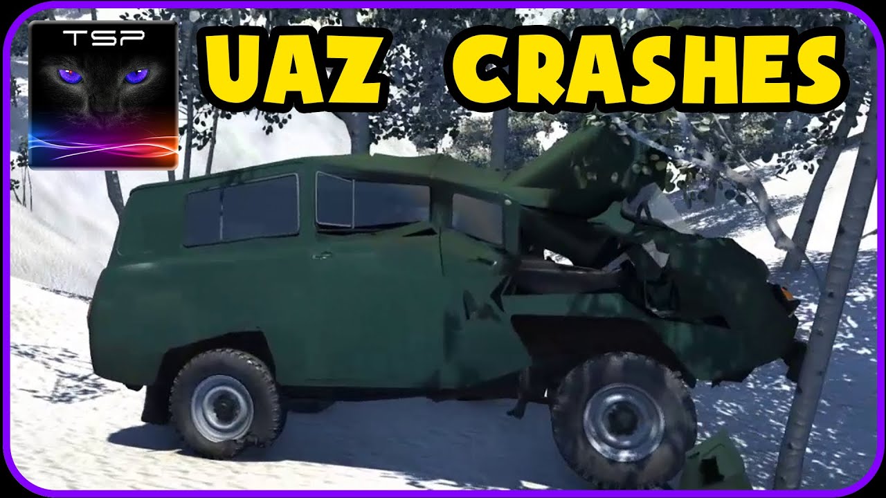 BeamNG drive - UAZ 452 Van - CRASH TESTING & ACCIDENTS