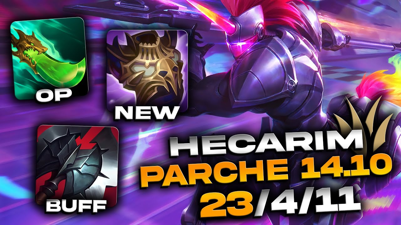 ¡¡ASI SE JUEGA HECARIM EN EL PARCHE 14.10!! |#leagueoflegends #lol