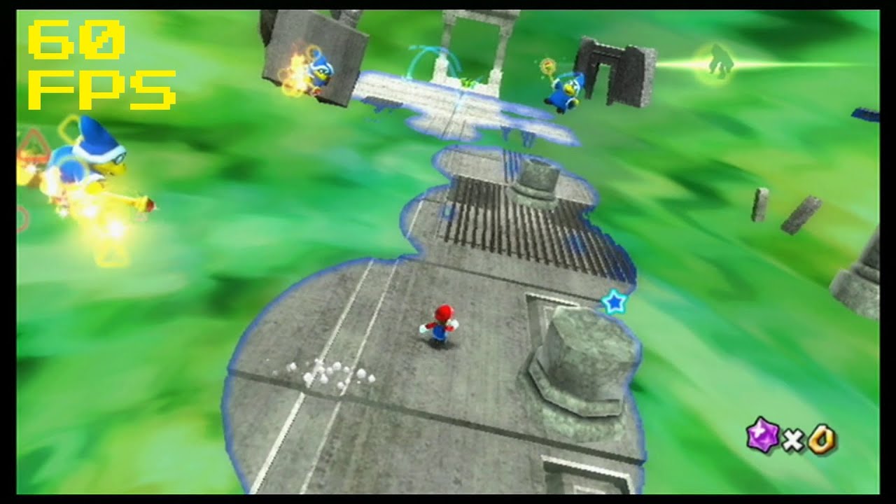 89. [60 FPS] Watch Your Step - Matter Splatter Galaxy - Super Mario Galaxy