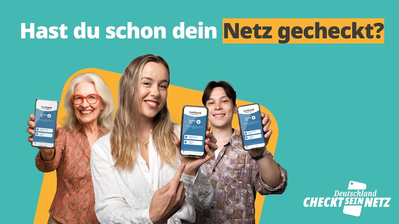 Die bundesweite Mobilfunk-Messwoche #CheckDeinNetz