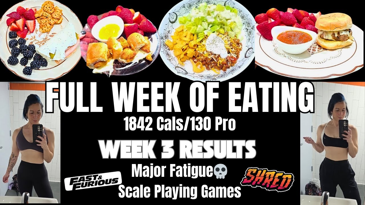 Eating in a Calorie Deficit | Week 3 Results🥴