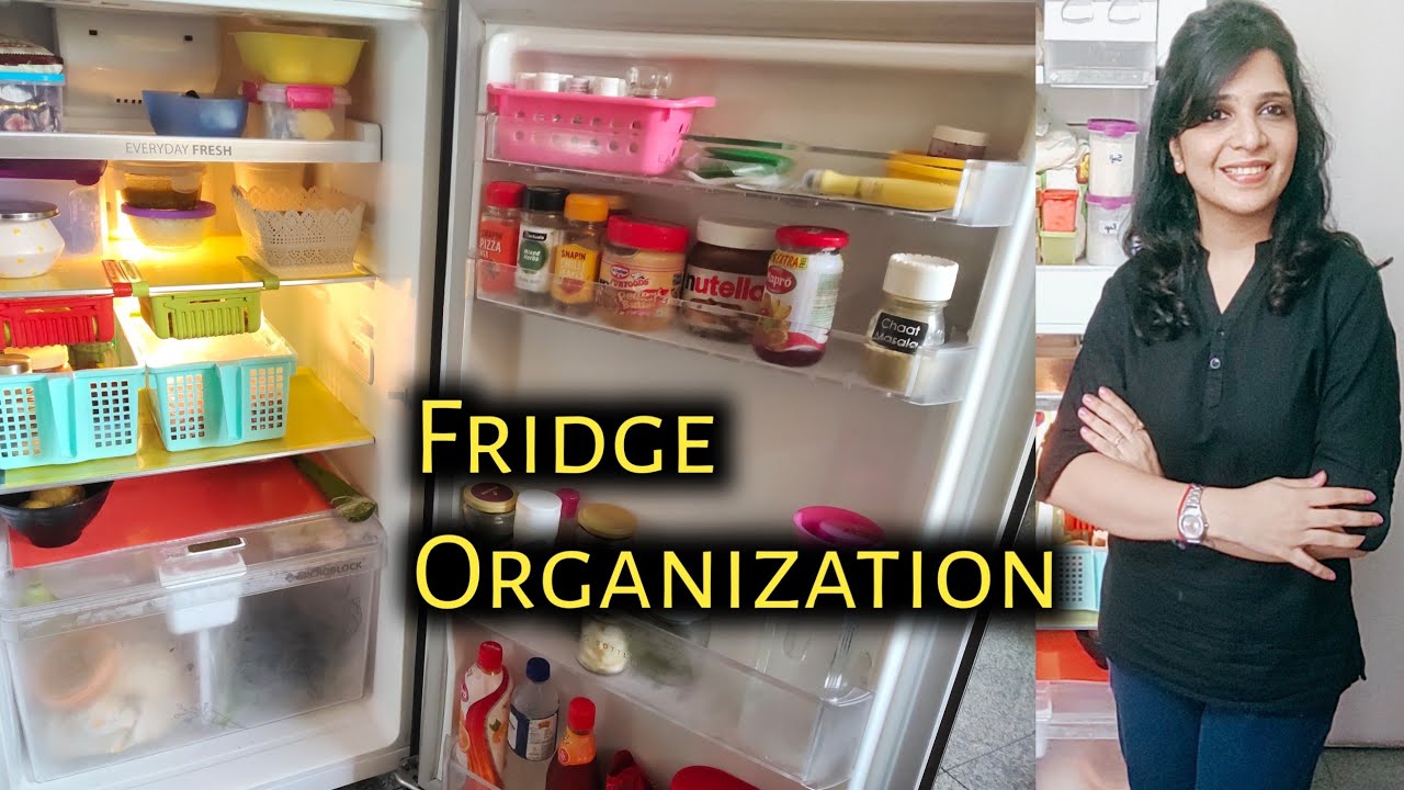 Fridge Organization (In Hindi) | HOW TO ORGANIZE FRIDGE & FREEZER | Fridge organization tips #howto