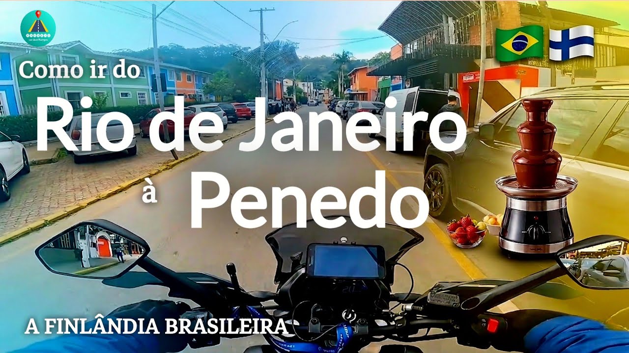 RIO DE JANEIRO  X  PENEDO (Viagem de moto)