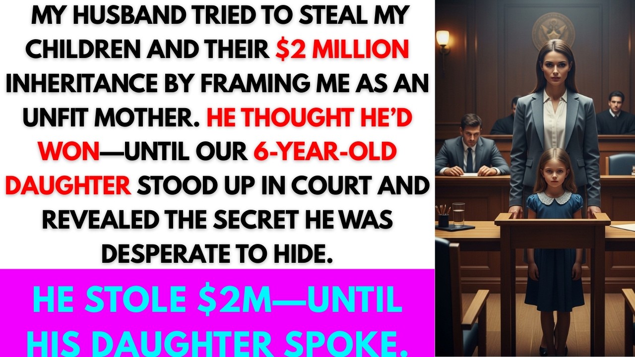 He Tried to Frame Me as an Unfit Mother for a $2 Million—Then Our 6-Year-Old Daughter Took the Stand