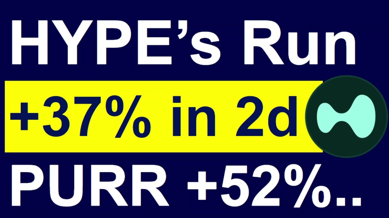 Hyperliquid: HYPE Token Runs 37% in 2d.. PURR +52%..Is this Healthy? Why Did it Run? What to Do Now?