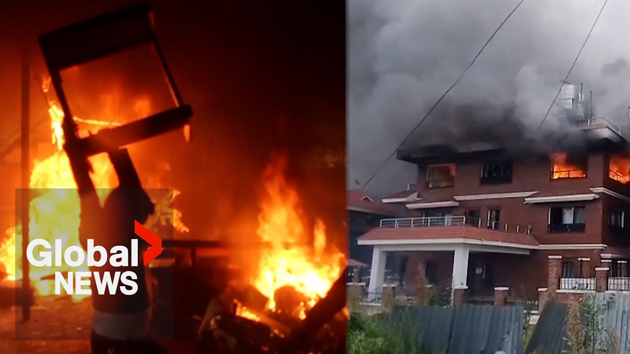Nepal PM resigns as protesters storm parliament, set fire to buildings