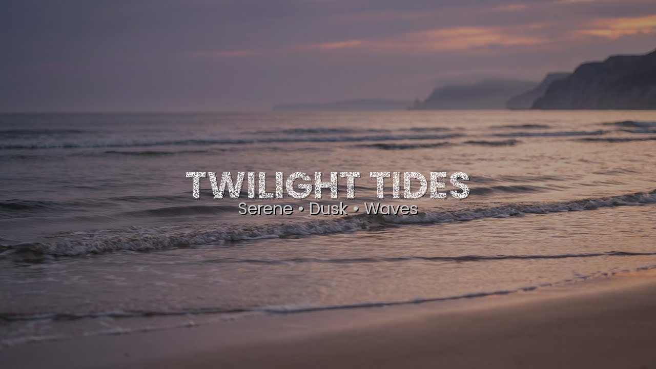 Calm Ocean at Dusk | Calming Music for Sleep, Focus, Meditation & Stress Relief