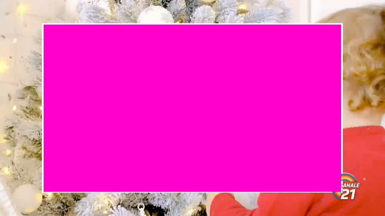 Canale 21 Bumper Natalizio Christmas Ident 2024-2025 Template (free to use) #3
