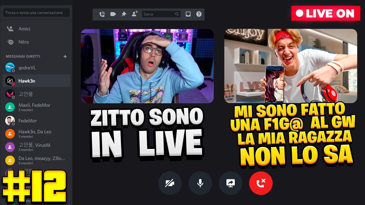 MI CONFESSA IN LIVE DI AVER TRADITO LA SUA RAGAZZA AL GAMES WEEK (AHIAAA ADVENTURE EP.12)