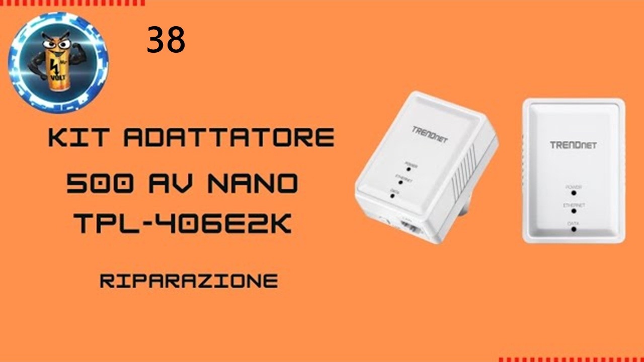 Riparazione Kit Adattatore Powerline 500 AV Nano