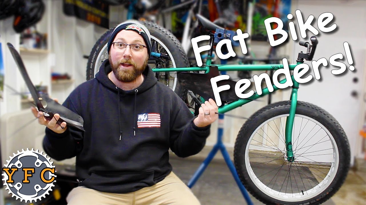 Installing Fenders on the Fat Bike