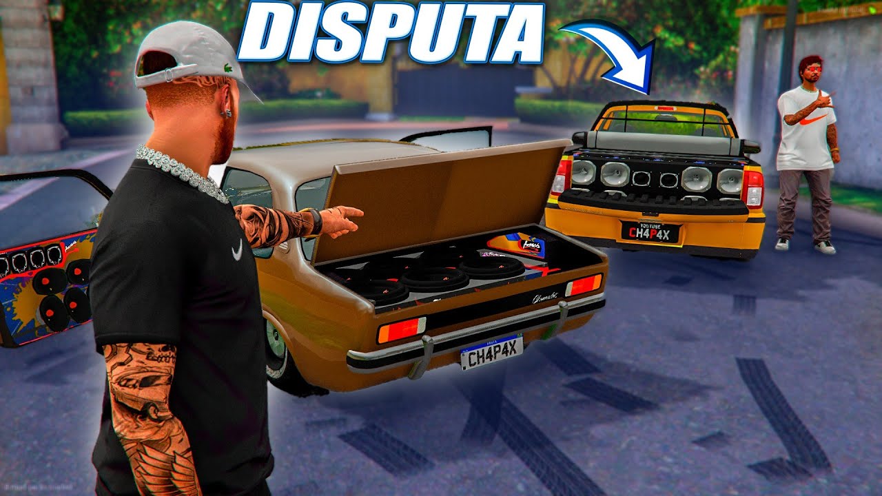 GTA 5 - VIDA REAL | DESAFIEI O SOM DA SAVEIRO COM MEU CHEVETTE - #548