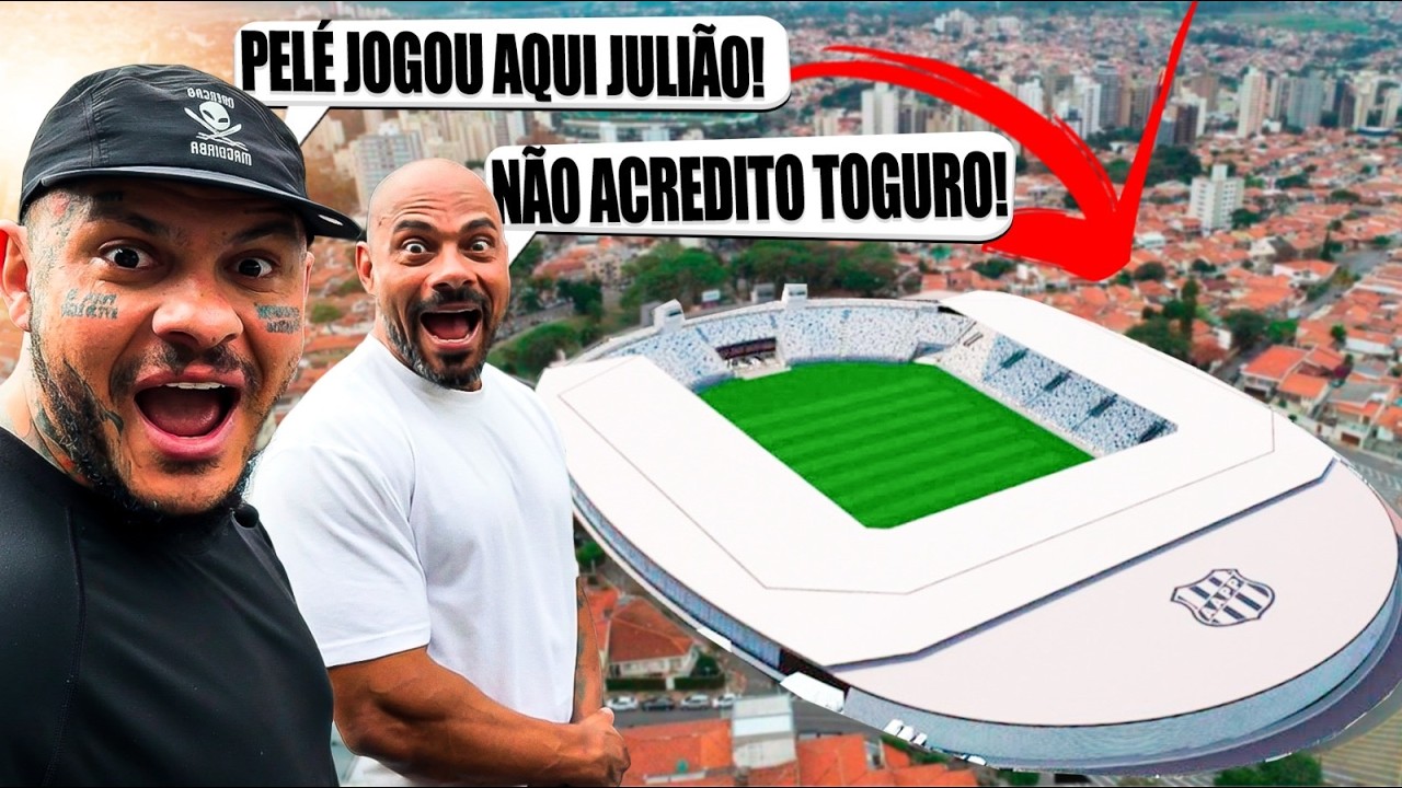 VISITEI A ESTRUTURA DA PONTE PRETA FUTEBOL