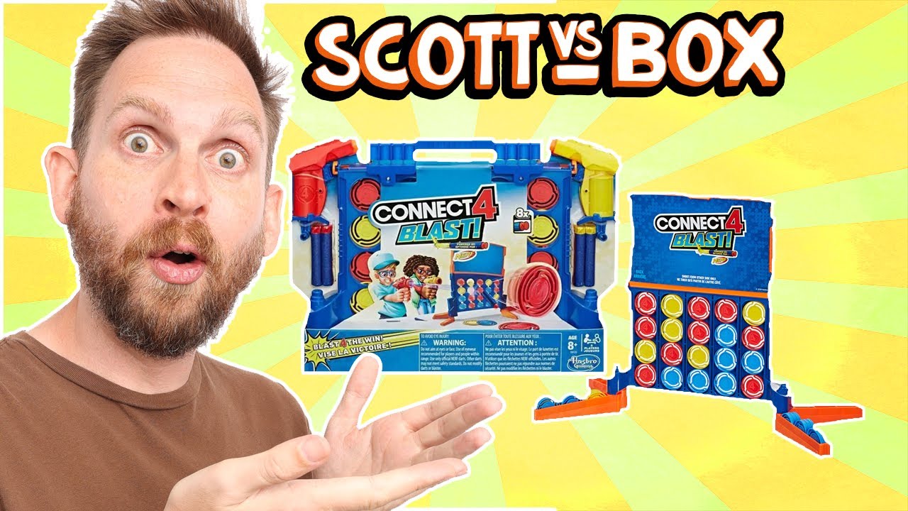 Connect 4 Blast! Game Unboxing