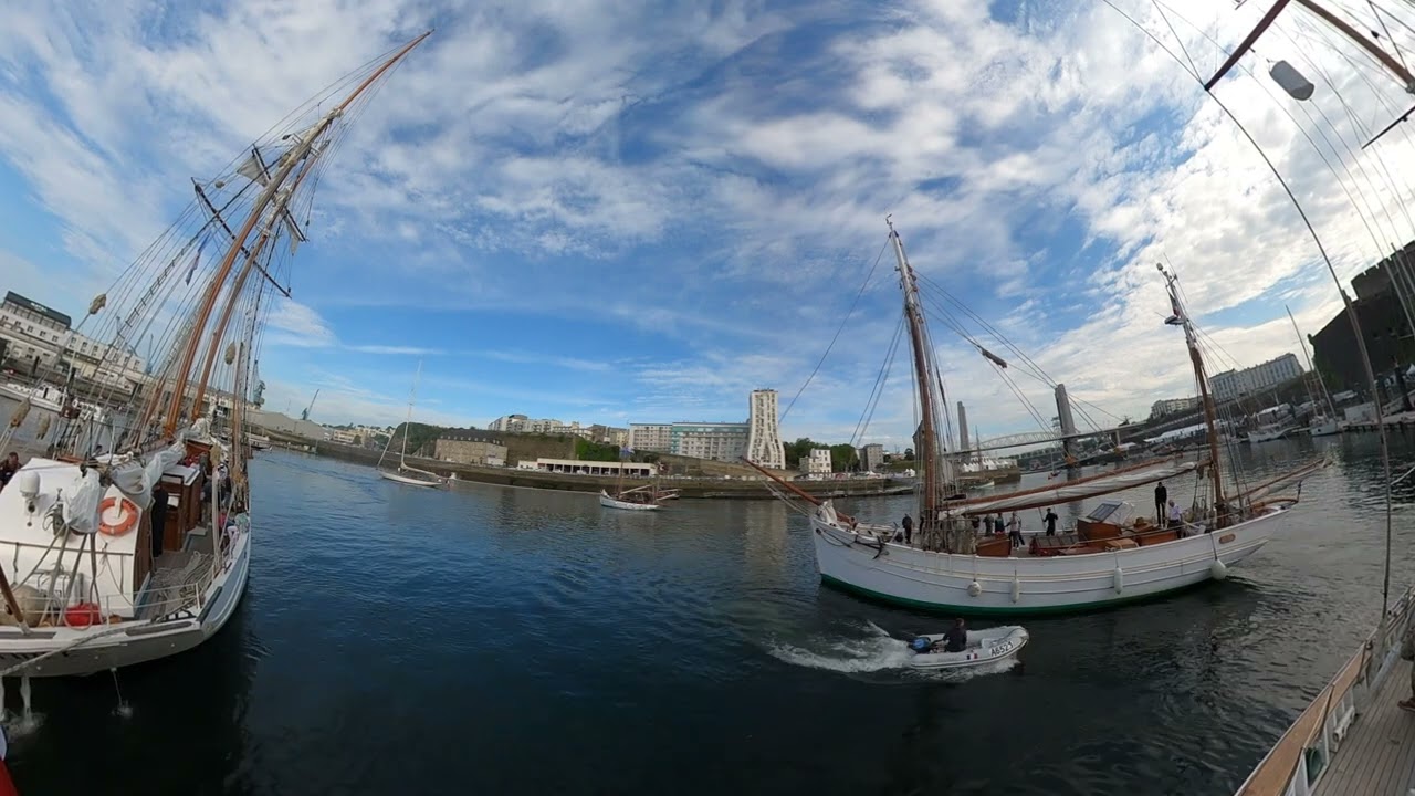 PENDUICK'S Leaving BREST after the F&ecirc;tes maritimes of BREST 2024