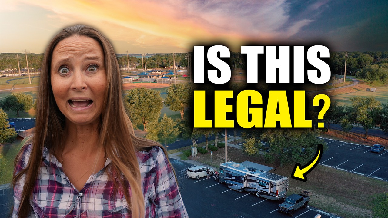 Was it Illegal? Our Strangest RV Overnight Parking Experience Yet