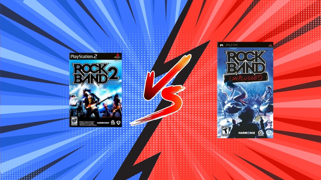 Drain You by Nirvana RockBand 2 vs Rockband Unplugged medium guitar