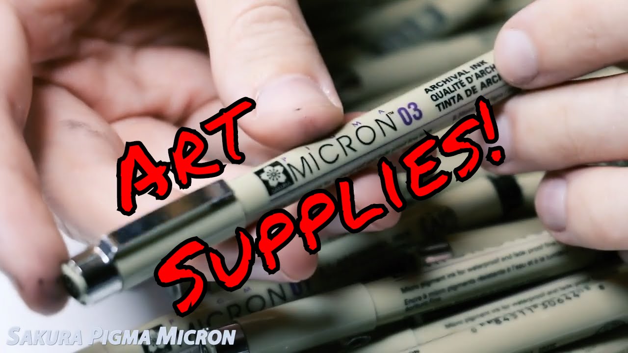 What Pens I Use! ~ Drawing Supplies ~