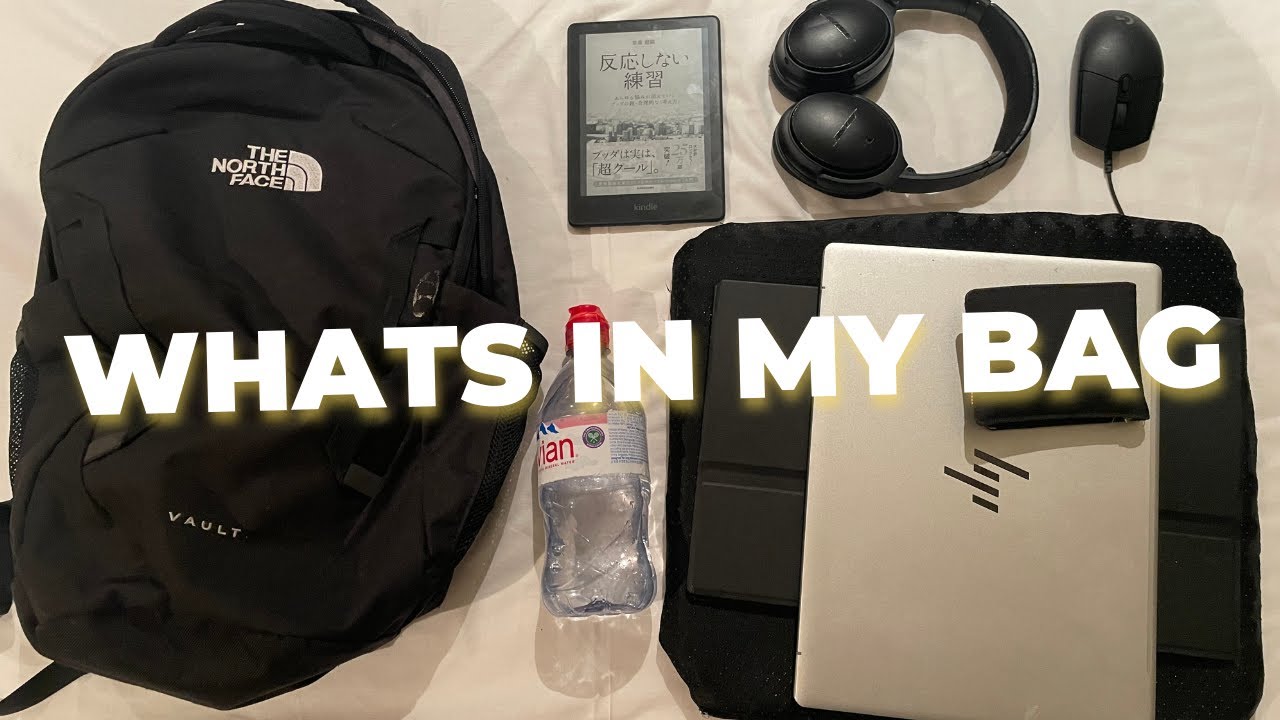 What's in my bag? (Engineering graduate and programmer edition)