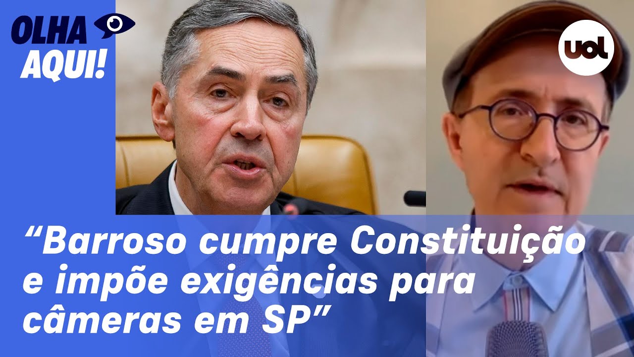 Reinaldo: Barroso cumpre Constituição e impõe exigências para câmeras da PM em SP