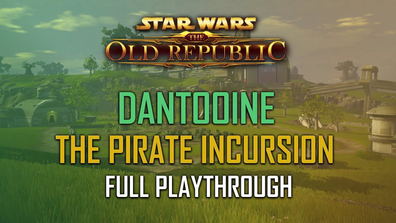 SWTOR Dantooine Event: The Pirate Incursion - Full Playthrough