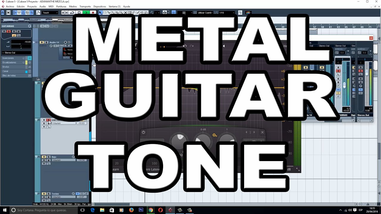 METAL GUITAR TONE - COMPRESION EQ AND MIXING TIPS - DOWNLOAD IN DESCRIPTION