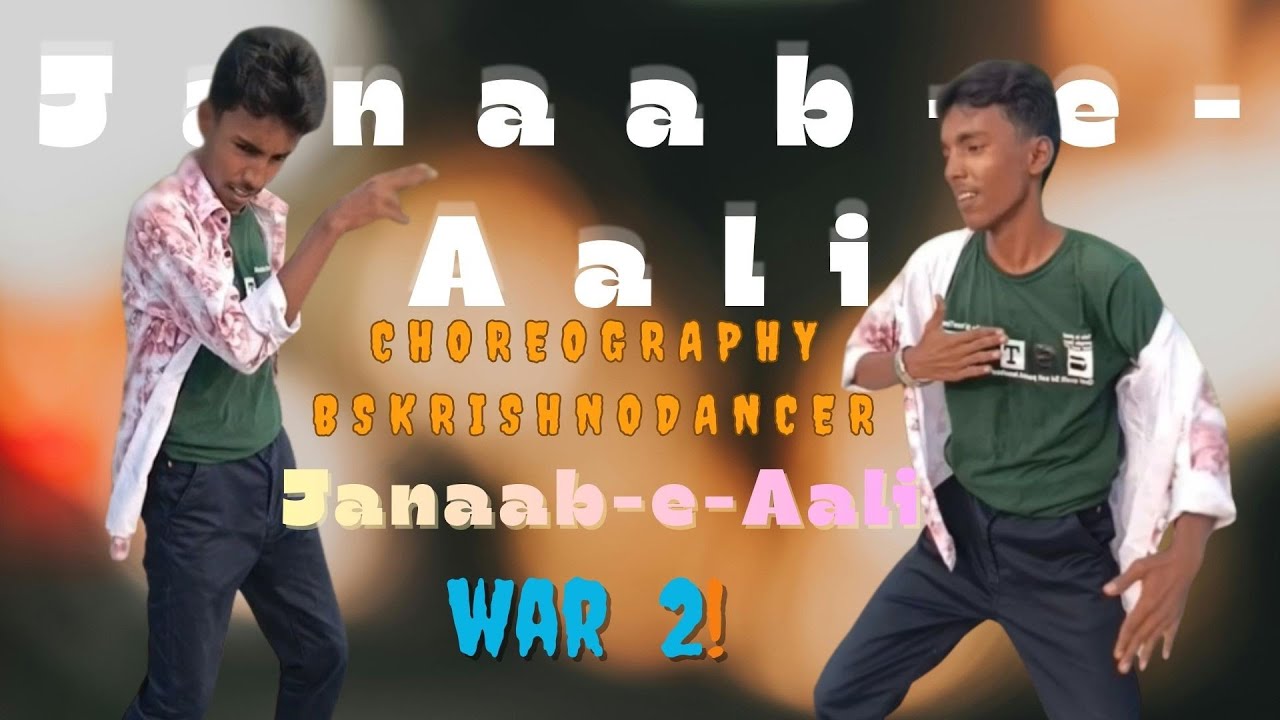 Janaab-e-Aali || war 2 || Choreography Bs Krishno Dancer || Hrithik Roshan & Jr.NTR || #trending