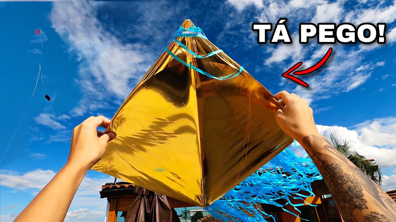 Peguei a Pipa que Afundou na Laje pra Me Cortar na Mão e Me Tornei a Pipeira Mais Azarada do Mundo!