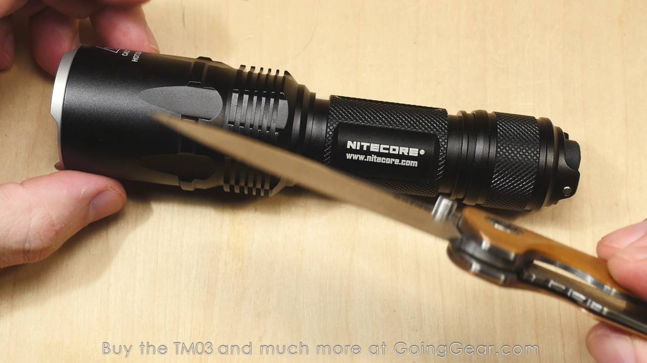 Nitecore TM03 2800 Lumen Flashlight Extended Review