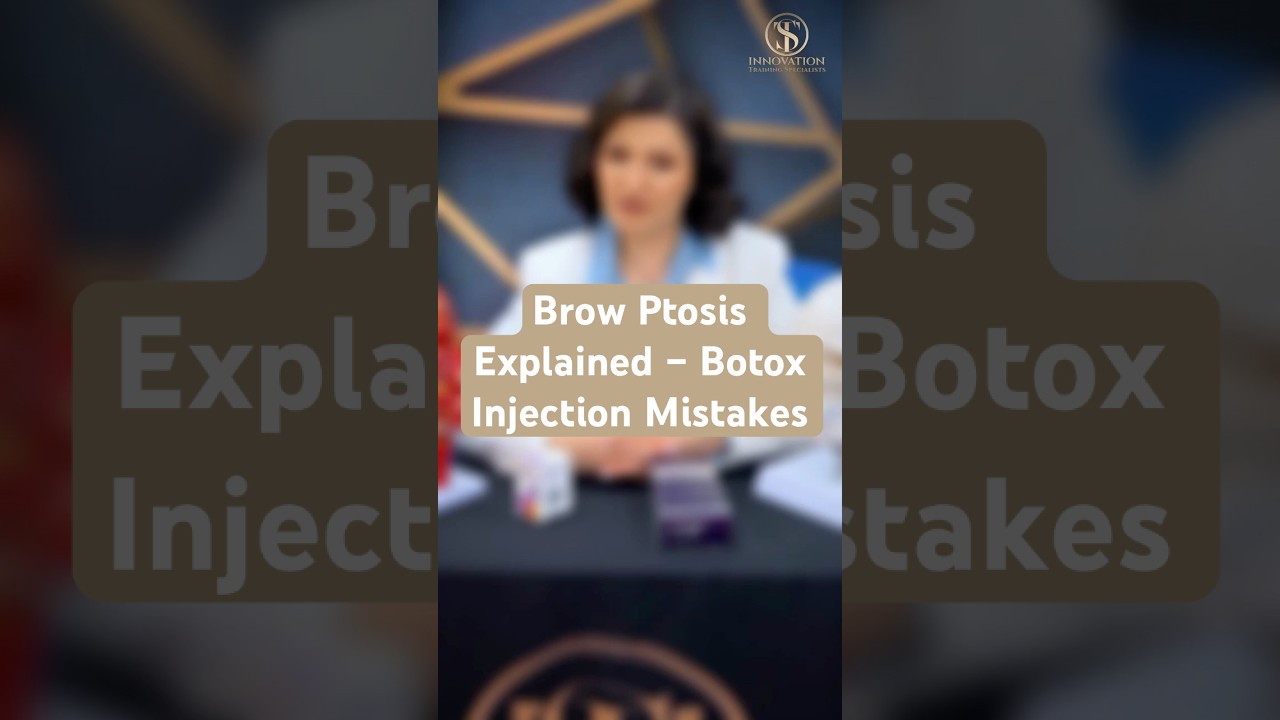 Brow Ptosis Explained &ndash; Botox Injection Mistakes