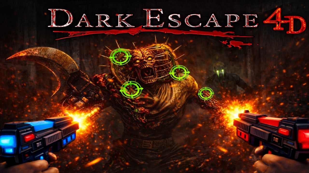 ⭐ DARK ESCAPE 4D + Исправление Ошибки Сенсора 3-5 | 4K/60ᶠᵖˢ | ARCADE #прохождение
