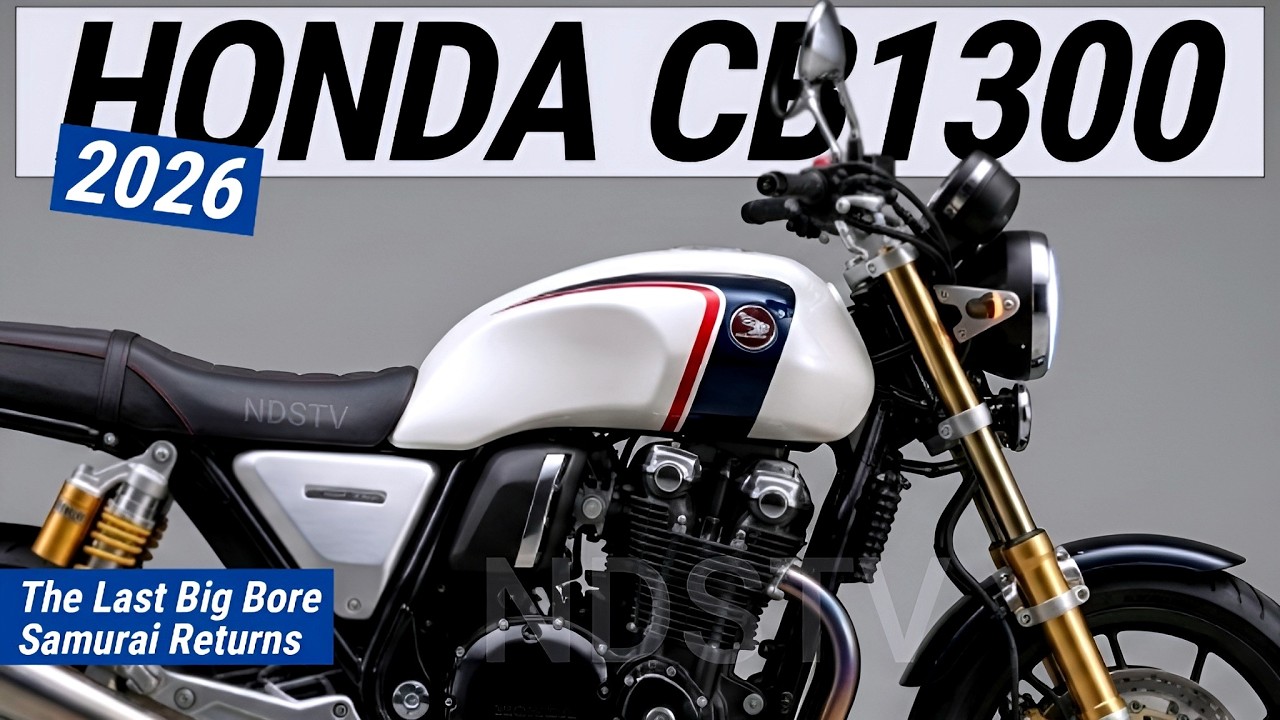 2026 Honda CB1300 &mdash; The Last Big Bore Samurai Returns