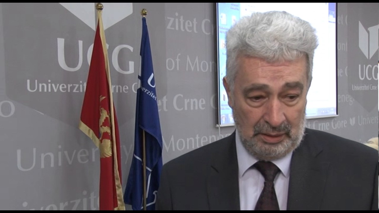 Zdravko Krivokapić direktor Centra za doktorske studije UCG
