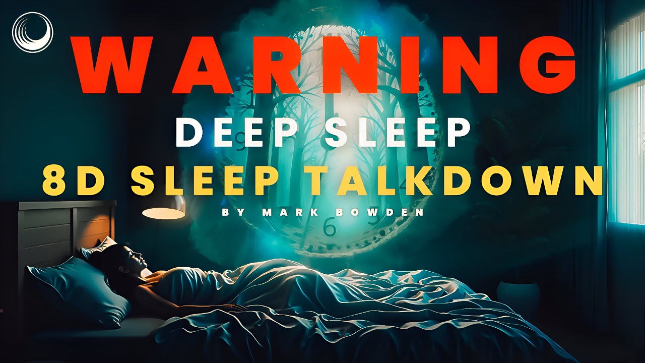 Sleep Hypnosis - 8D SLEEP THERAPY with Delta Binaural Beats (COUNTDOWN)