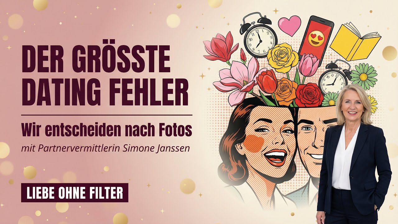 Der folgenschwerste Fehler beim Online-Dating: Wir entscheiden nach Fotos.