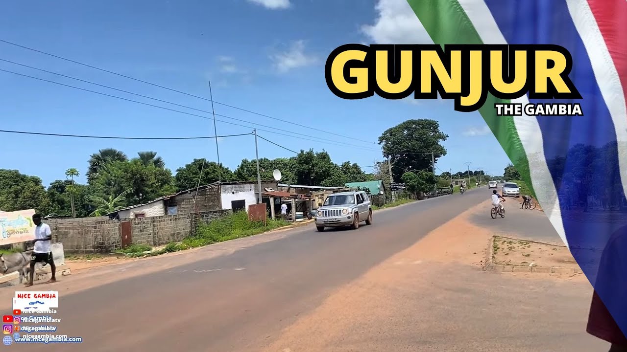 Touring Gunjur Village South of The Gambia
