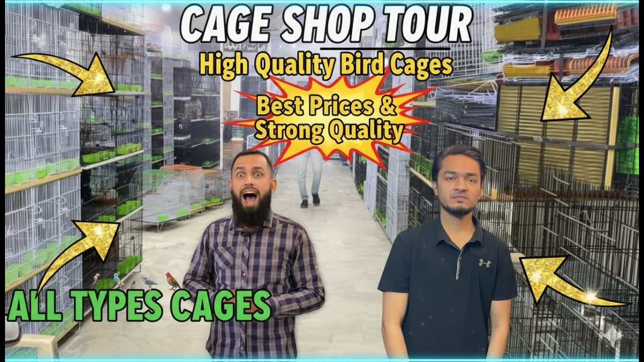 Cage Shop Tour | High Quality Bird Cages | Best Prices & Strong Quality