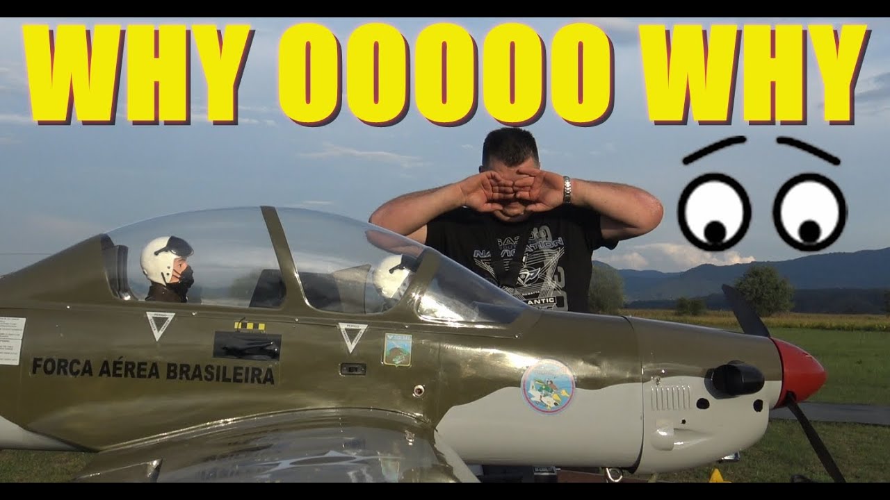 SEAGULL SUPER TUCANO 91 1650mm and SAITO 125 four stroke glow engine WHY O WHY Captain Blaž!!!!