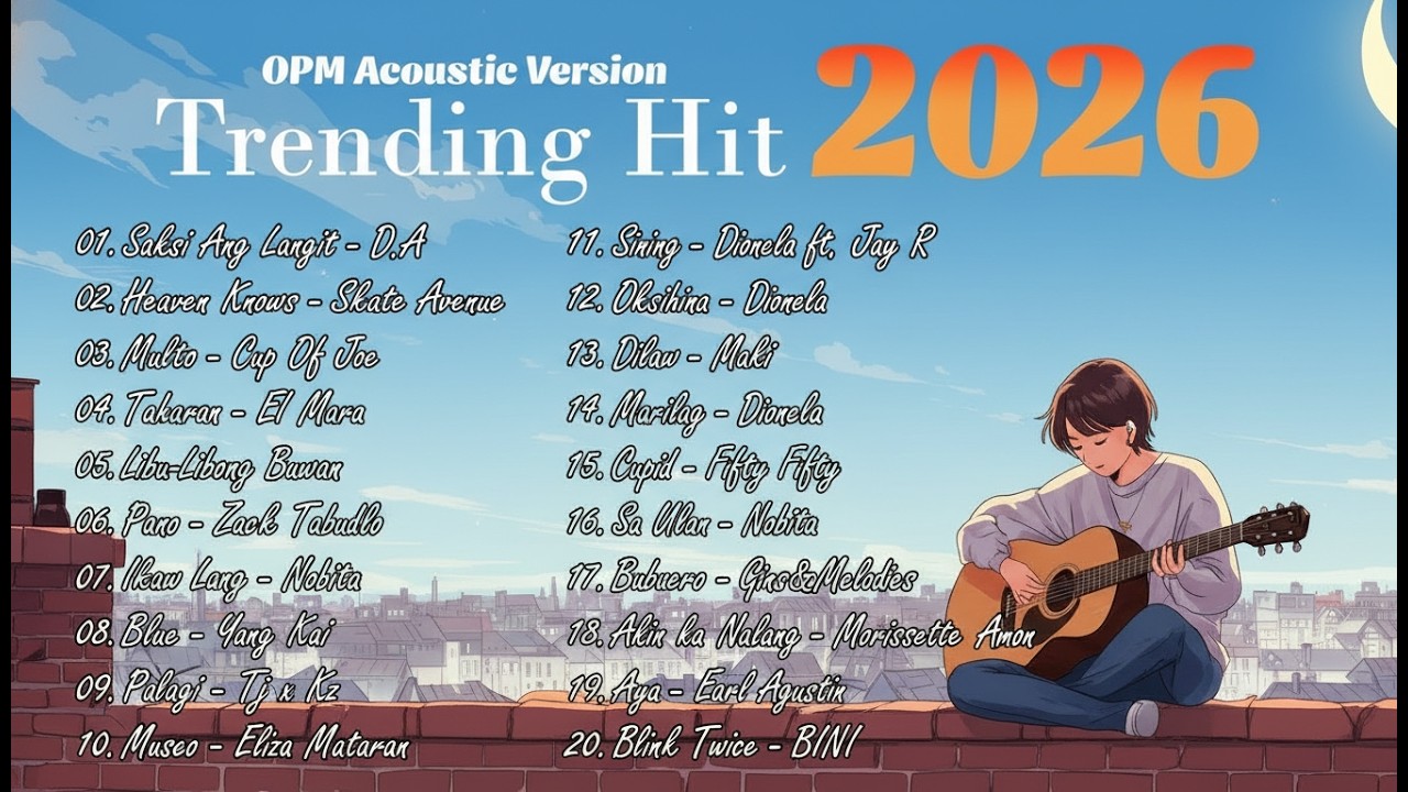 OPM Trending 2026 🔥 Top 20 Lagu Philippines Paling Hits Minggu Ini.